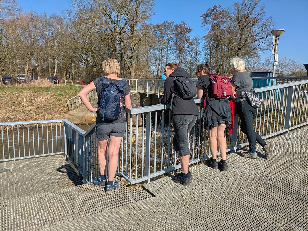 Bij een vis overgang. De oude Ijssel