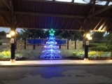 Vliegveld Koh Samui in kerstsfeer