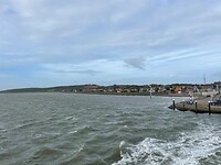 Afvaart van de boot