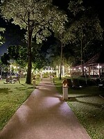 Laantje met lichtjes