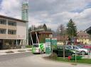 centrum van Aigen im Ennstal