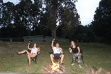 having a great time with friends :D