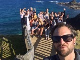 Tourdriver and tour group :D