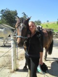 horse riding