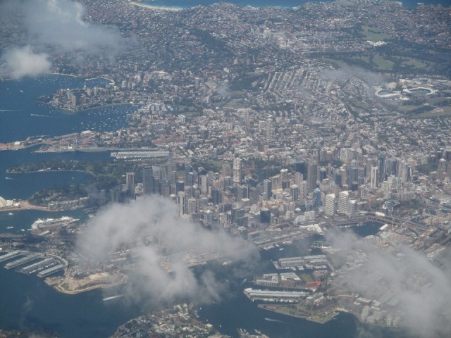 Sydney vanuit lucht