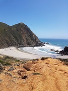 The beach