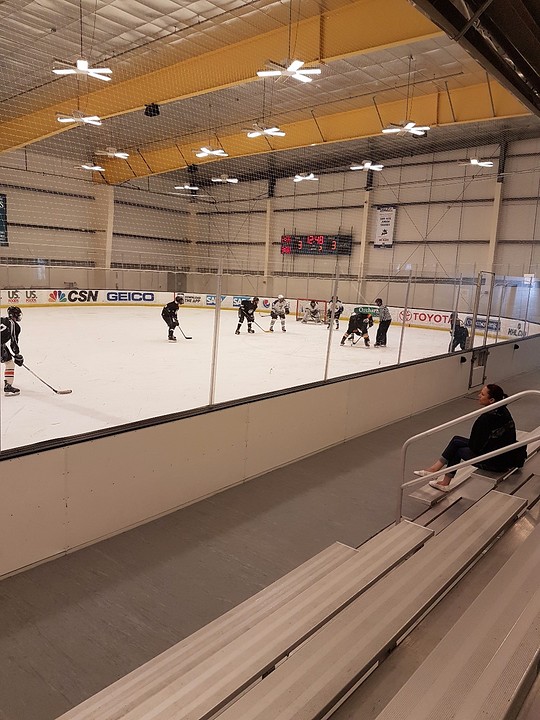 The hockey match