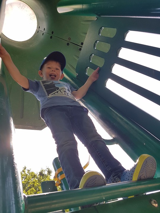 Ryan at the playground