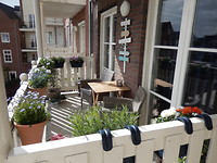 Ons balkon!