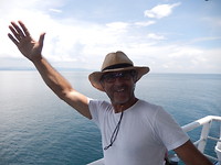 Op de ferry naar Lombok!