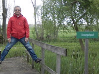 Chris op het knuppelpad!