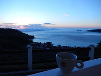 Huis Thassos veranda!