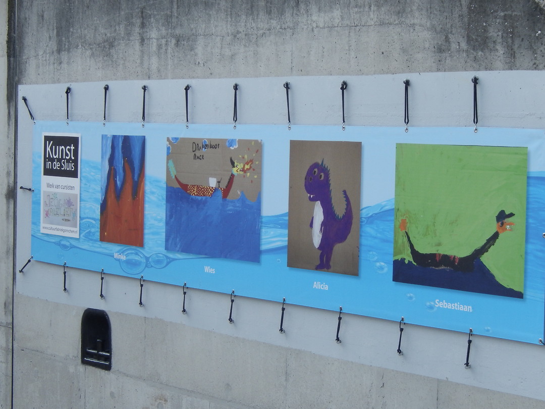 Kunst in de sluis!