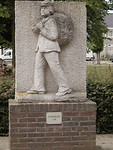 Monument dat het smokkelen in Baarle symboliseert!