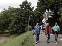 Wandelend op de Westwal!