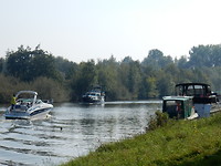 Druk vaarverkeer!