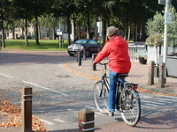 Chrisje kan ook fietsen!