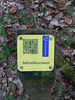 Richting het mitrailleursnest!