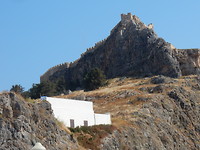 De acropolis boven Lindos!