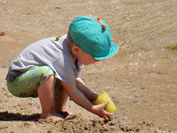 Lekker kliederen in het zand!