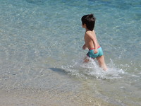 Spelen in de zee!