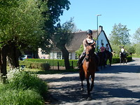 Meisjes te paard!