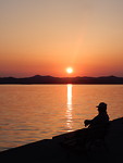 Zonsondergang Moudros!