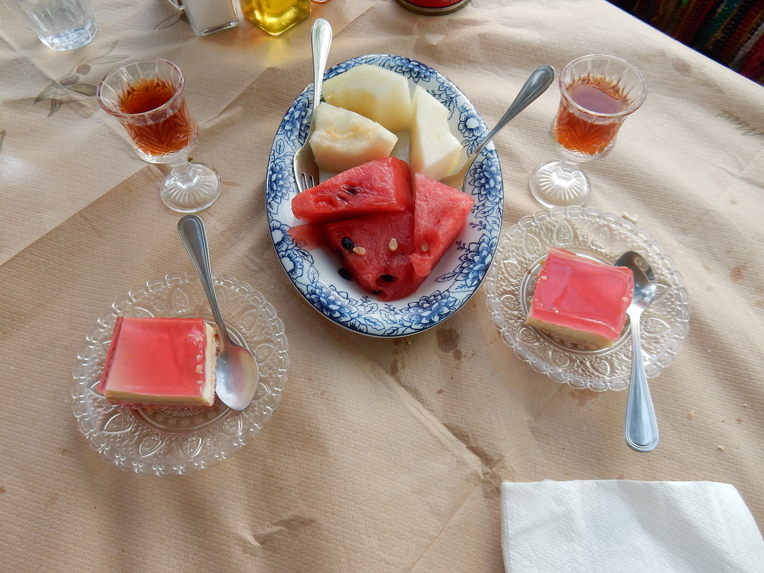 Dessert van het huis!