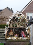 Kunstzinnige kerststal in Esch!