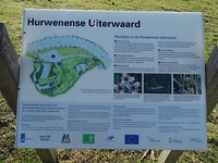 We gaan het natuurgebied in!