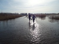 Pootjebaden in Februari!