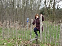 Richting de schaapsboerderij!