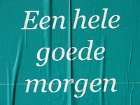 En dat was het!