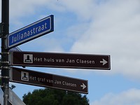 Richting het graf van Jan Claesen!