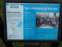 Infobord bij bunker!