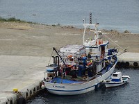 Vissersboot haven Limnos!