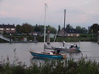 Waren er vroeg bij vanochtend!