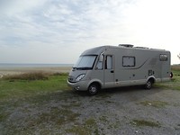 Overnachting net buiten Platamonas!