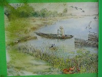 De eerste mensen in de polder!
