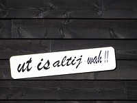 En zo is het!