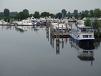 Jachthaven met de rondvaartboten!
