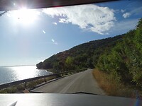 Onderweg langs het meer!