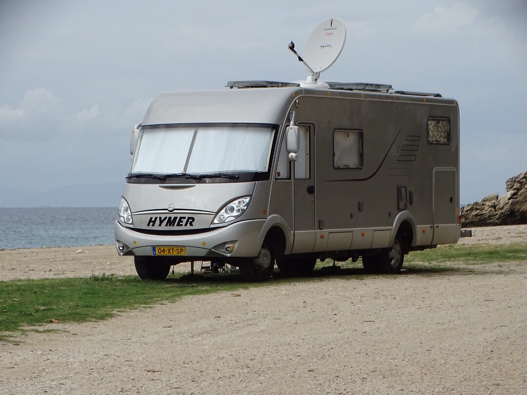 Plekje aan Karavostassi Beach!