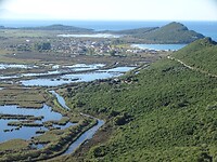 De delta van Acheron, met het dorp Ammoudia!