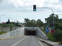 En we gaan weer verder, via de tunnel!
