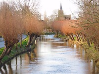 De “Boezem”, oftewel riviertje De Giessen!
