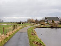 Het weggetje “Achterland”......