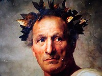 Julius Caesar, was toch echt een beetje lelijk.....