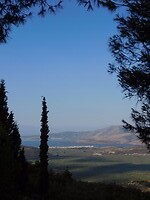 Uitzicht vanaf Camping Apollon…..vlakbij Delphi!