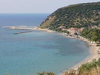 Het vissersplaatsje Katelios…..